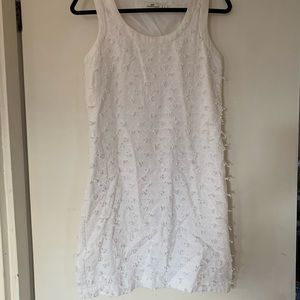 Vineyard Vines White Dress Cotton